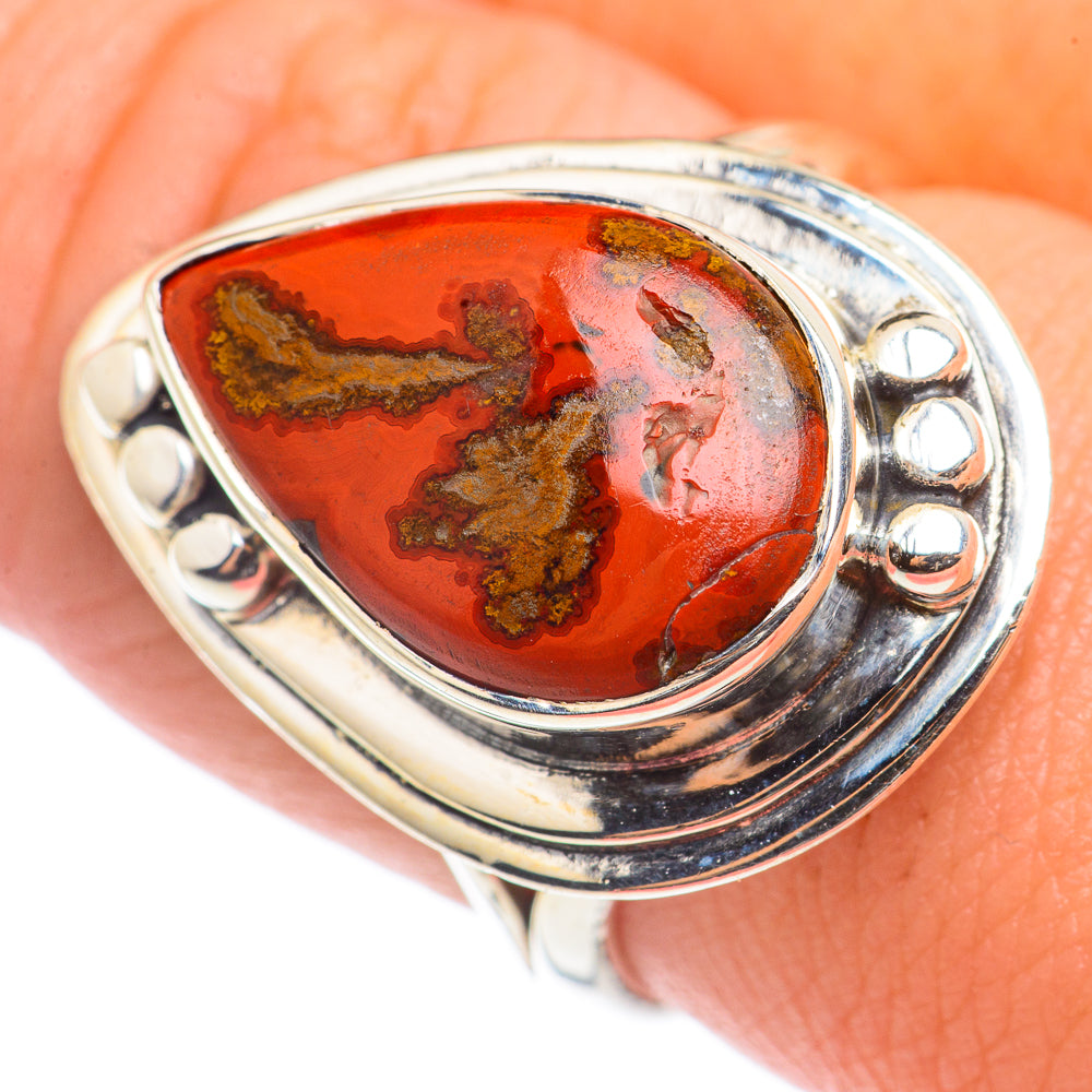 Moroccan Agate Rings handcrafted by Anasilvercos - RING71055