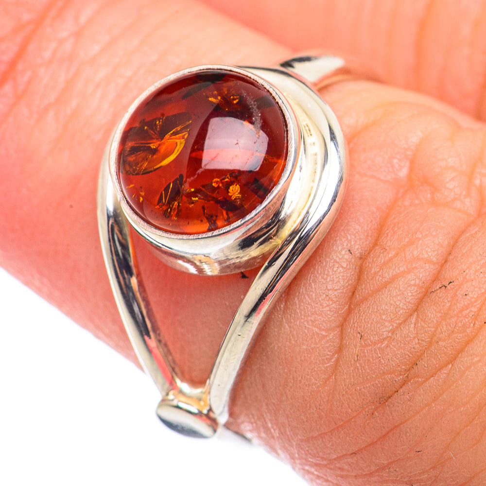 Baltic Amber Rings handcrafted by Anasilvercos - RING71056