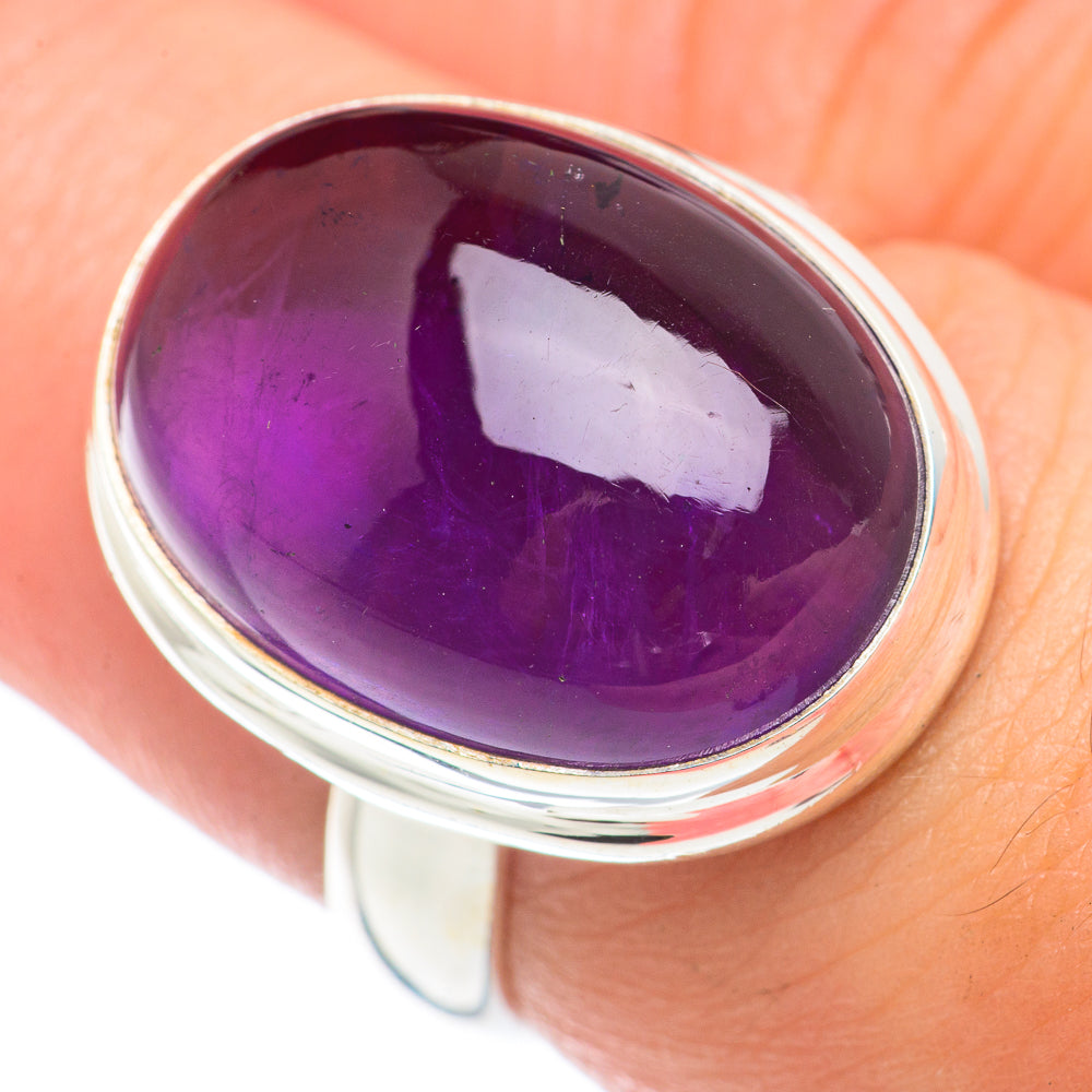 Amethyst Rings handcrafted by Anasilvercos - RING71065