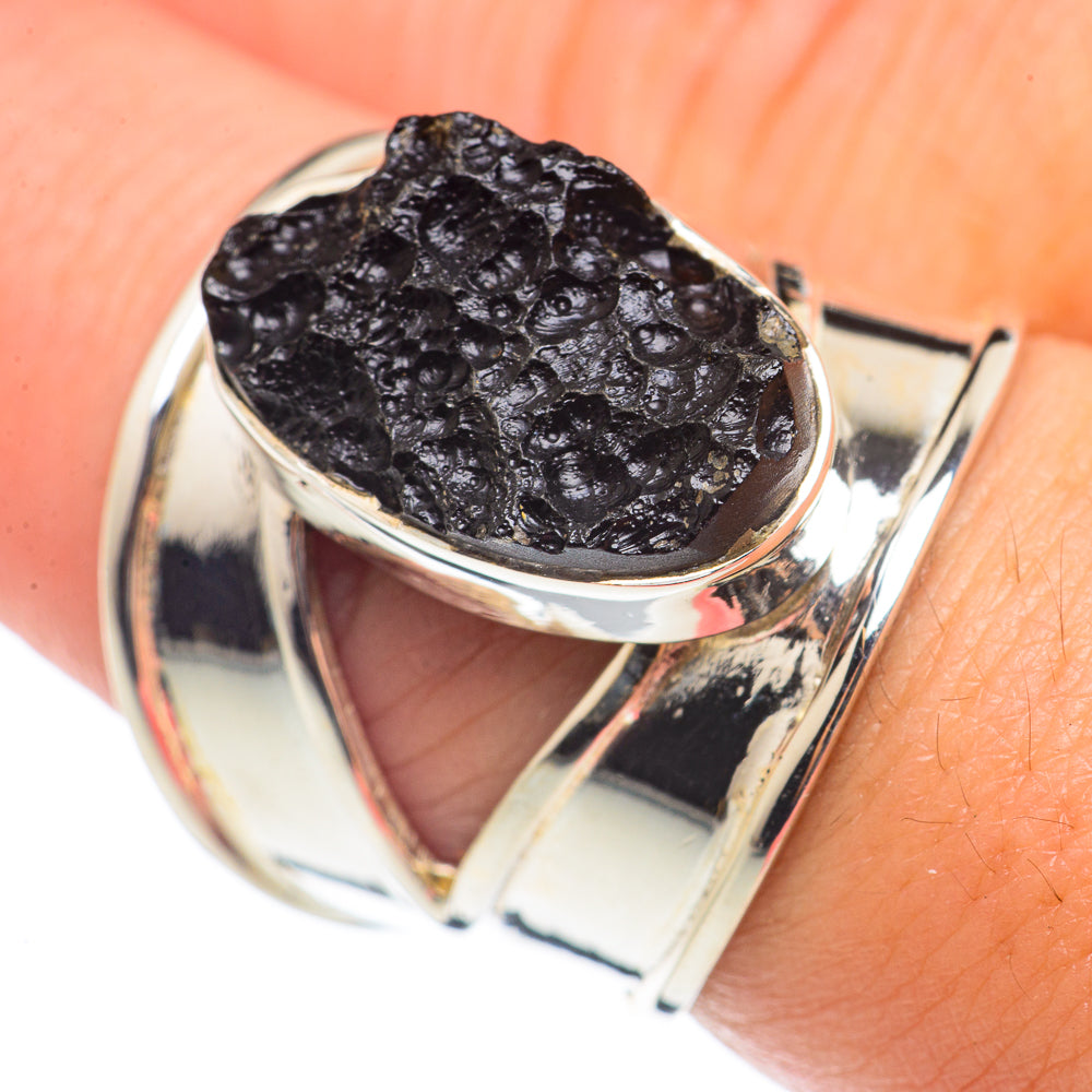 Tektite Rings handcrafted by Anasilvercos - RING71067