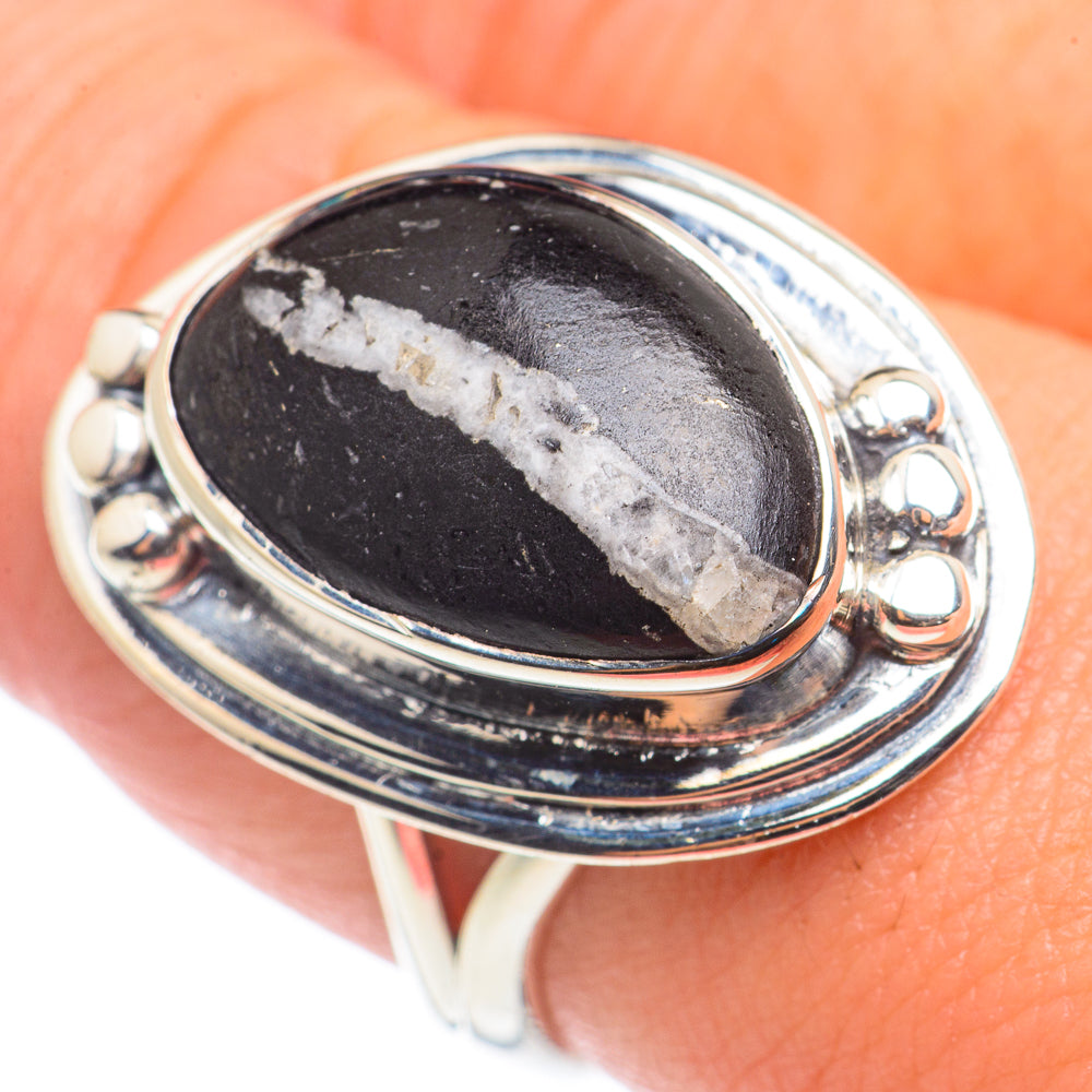Pinolith Jasper Rings handcrafted by Anasilvercos - RING71068