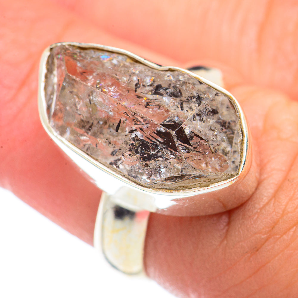 Herkimer Diamond Rings handcrafted by Anasilvercos - RING71070