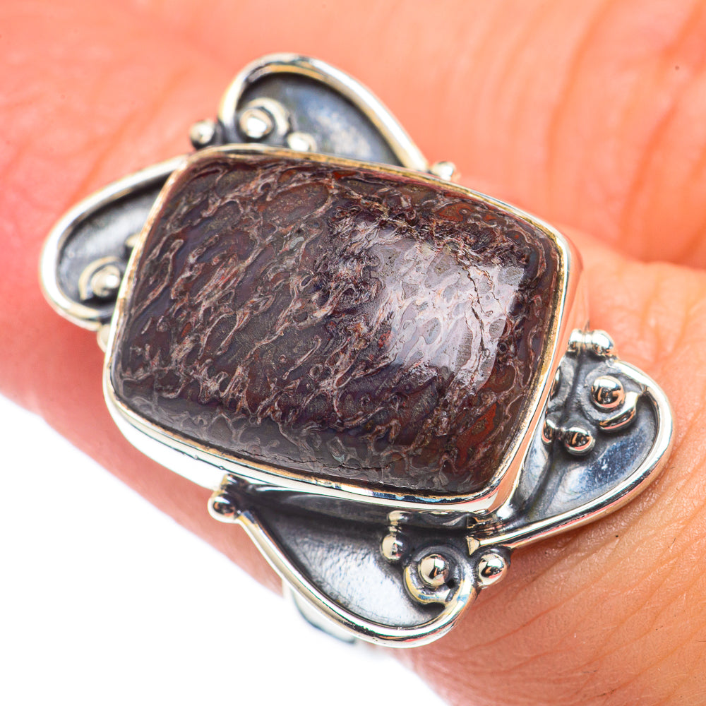 Dinosaur Bone Rings handcrafted by Anasilvercos - RING71087
