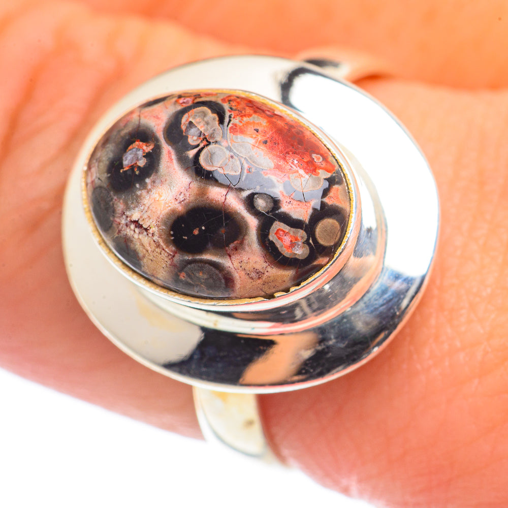 Poppy Jasper Rings handcrafted by Anasilvercos - RING71090