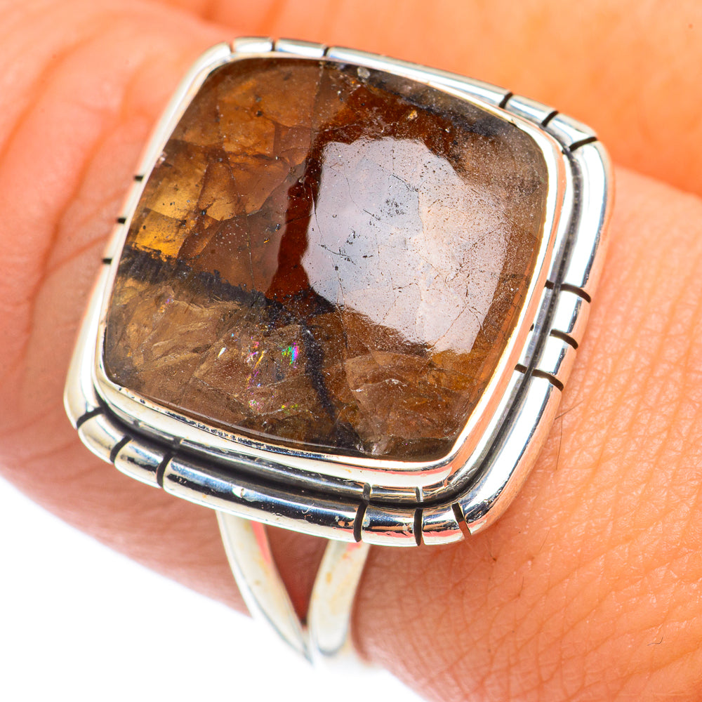 Sunstone Rings handcrafted by Anasilvercos - RING71091