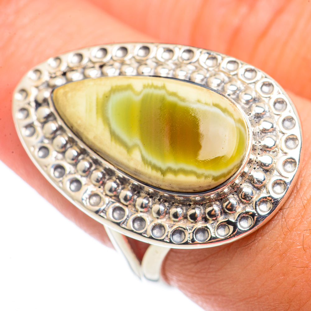 Willow Creek Jasper Rings handcrafted by Anasilvercos - RING71123