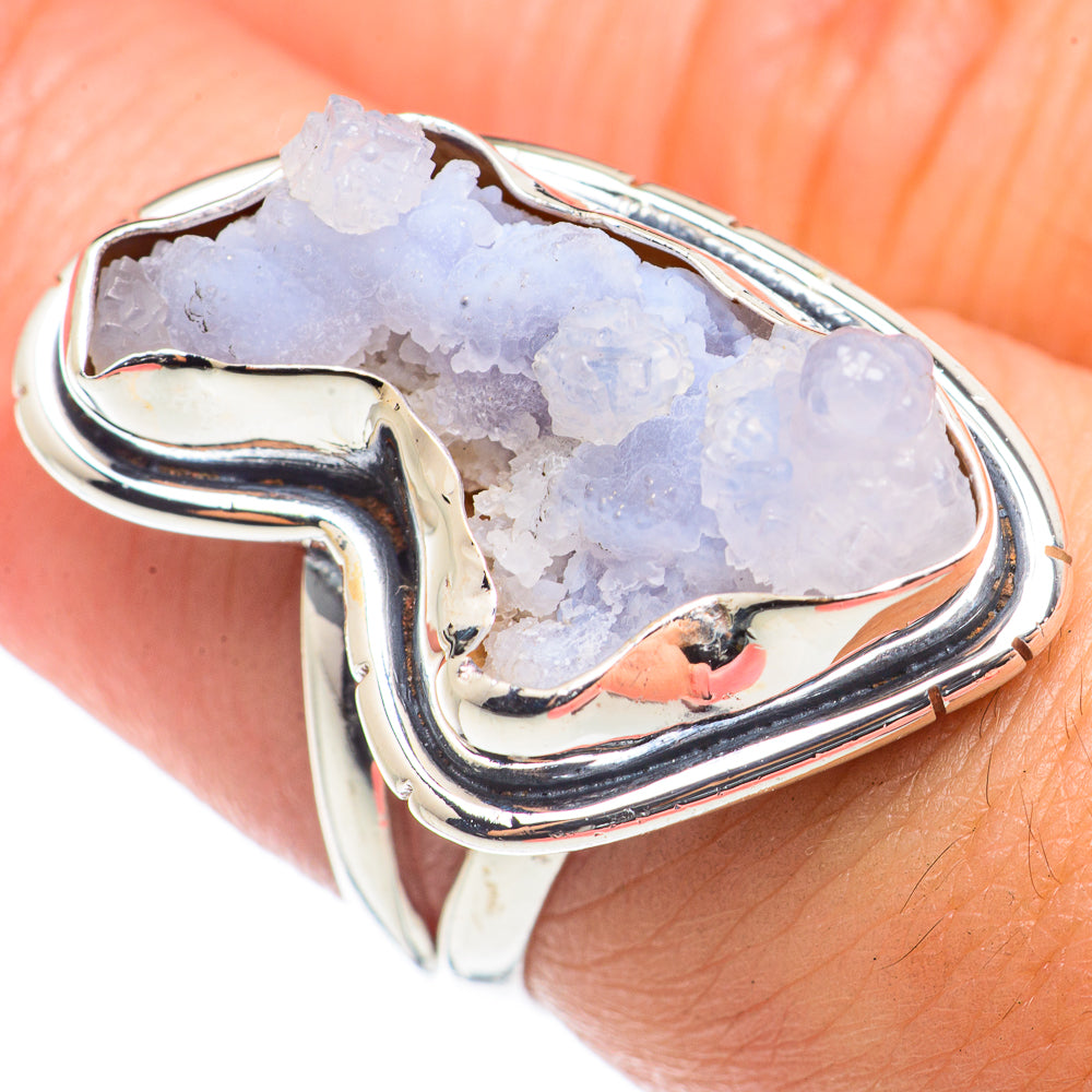 Grape Chalcedony Rings handcrafted by Anasilvercos - RING71170