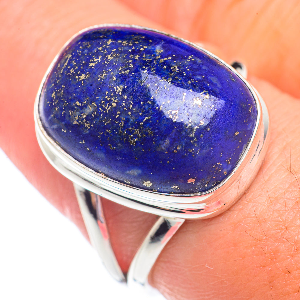 Lapis Lazuli Rings handcrafted by Anasilvercos - RING71186