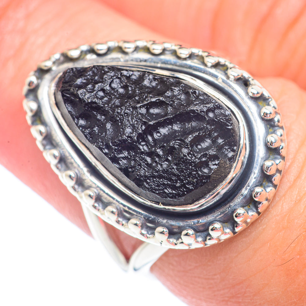 Tektite Rings handcrafted by Anasilvercos - RING71290