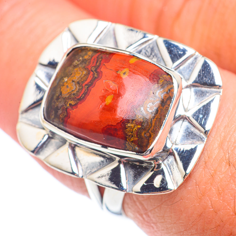 Moroccan Agate Rings handcrafted by Anasilvercos - RING71311