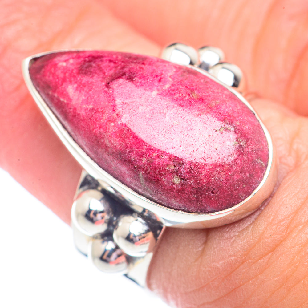 Thulite Rings handcrafted by Anasilvercos - RING71319