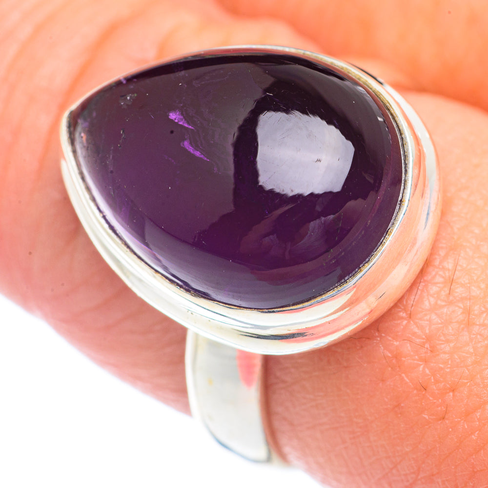 Amethyst Rings handcrafted by Anasilvercos - RING71325