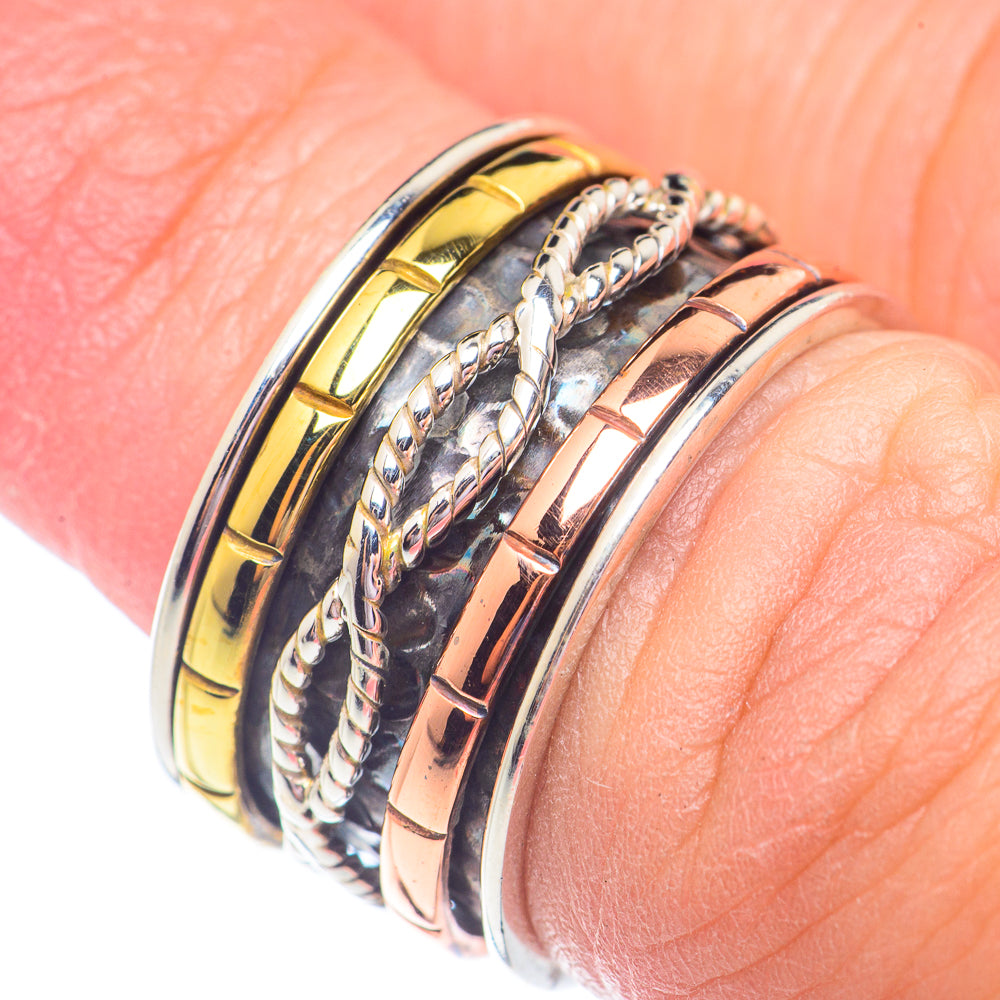 Meditation Spinner Rings handcrafted by Anasilvercos - RING71326