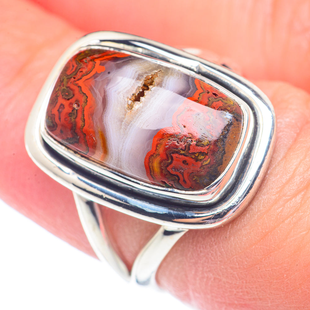 Moroccan Agate Rings handcrafted by Anasilvercos - RING71352