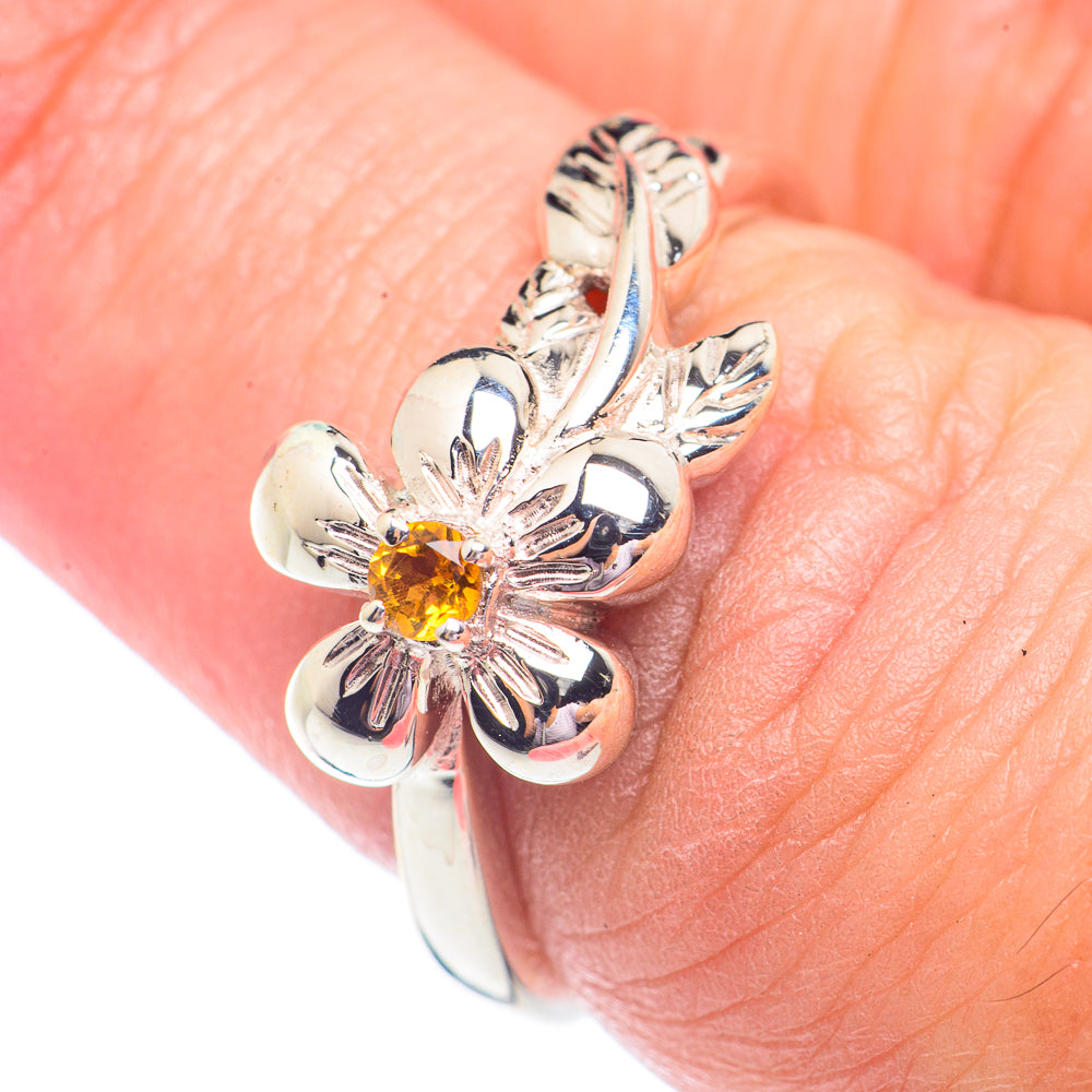 Citrine Rings handcrafted by Anasilvercos - RING71353