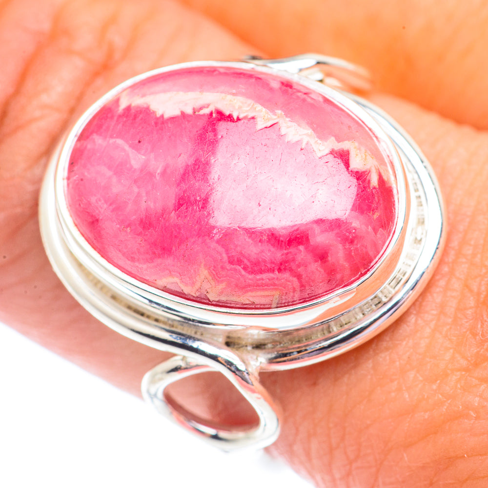Rhodochrosite Rings handcrafted by Anasilvercos - RING71359