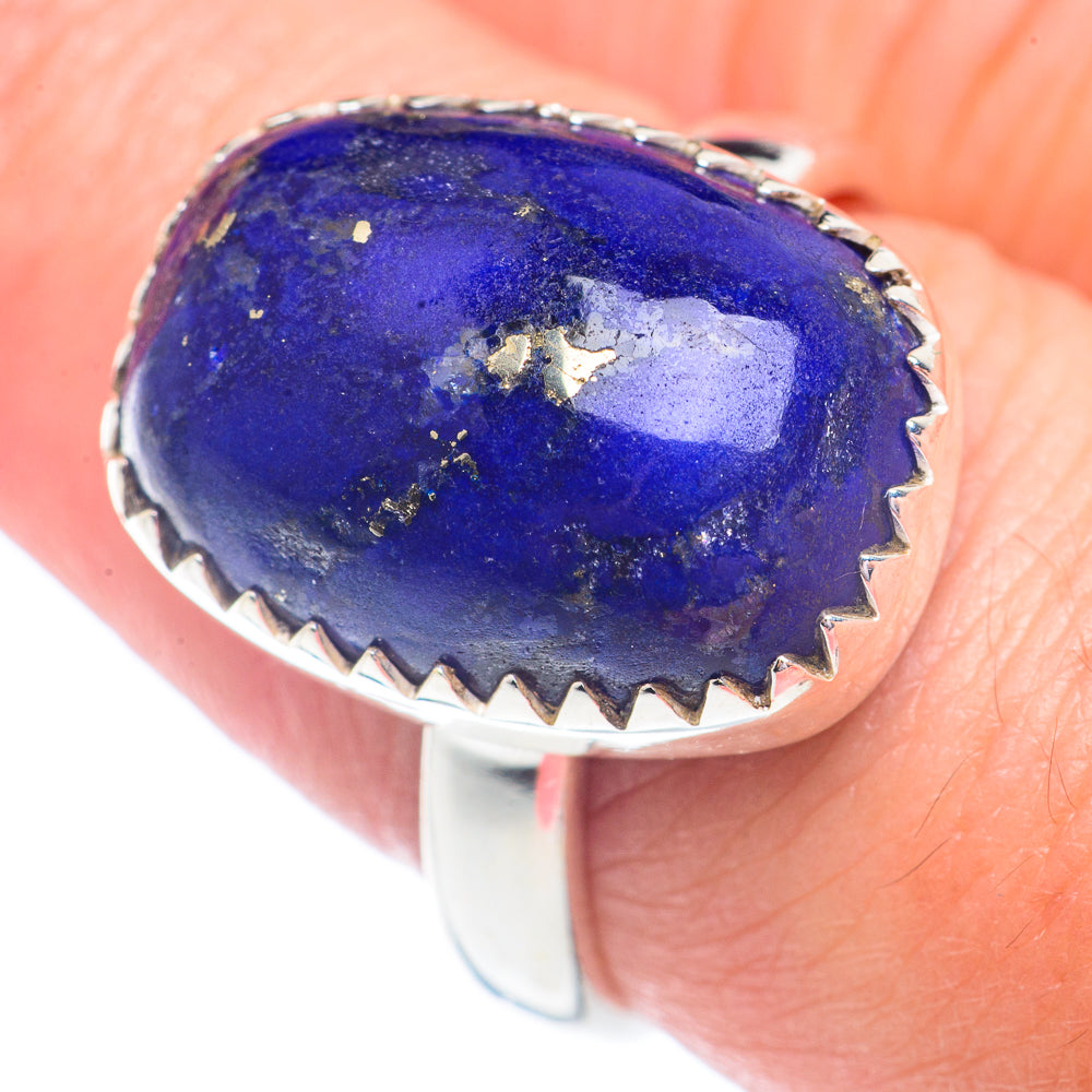 Lapis Lazuli Rings handcrafted by Anasilvercos - RING71379