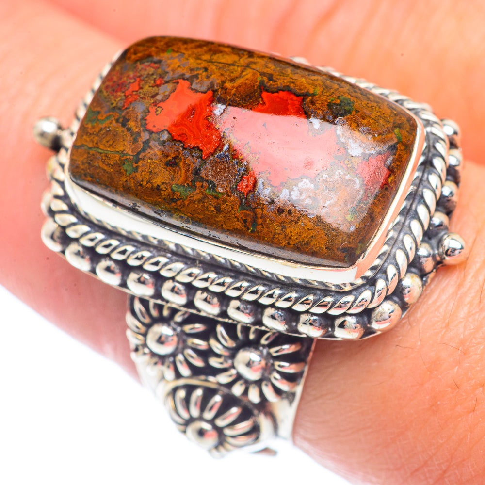Moroccan Agate Rings handcrafted by Anasilvercos - RING71391