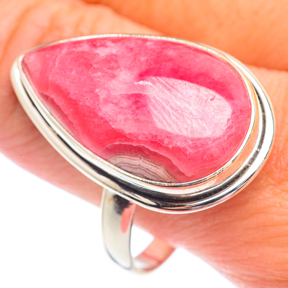 Rhodochrosite Rings handcrafted by Anasilvercos - RING71396