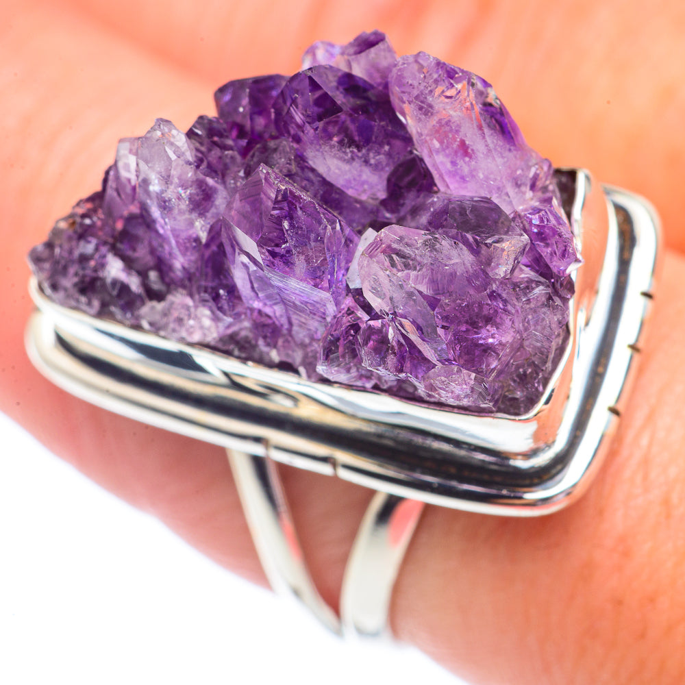 Amethyst Rings handcrafted by Anasilvercos - RING71399