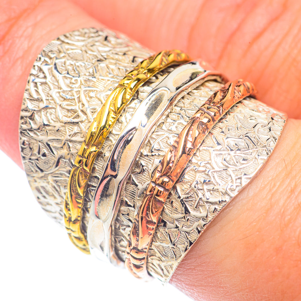 Meditation Spinner Rings handcrafted by Anasilvercos - RING71402