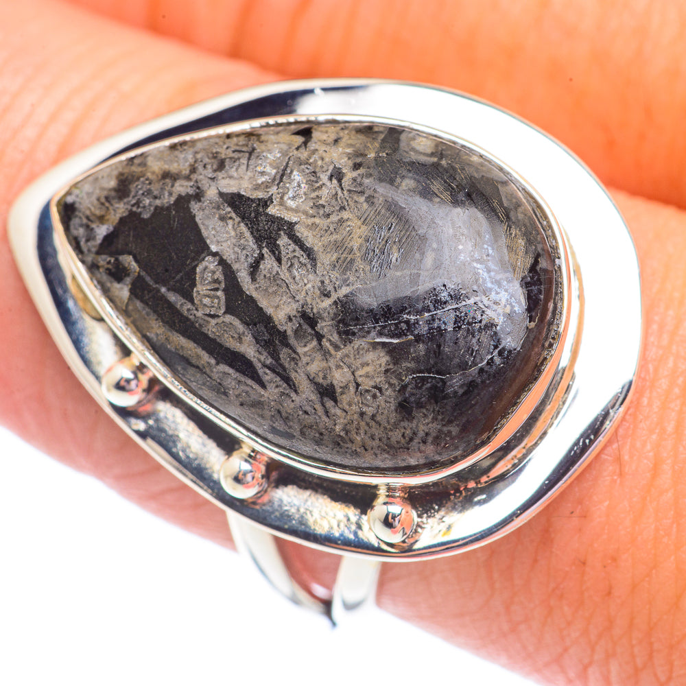 Chrysanthemum Stone Rings handcrafted by Anasilvercos - RING71405