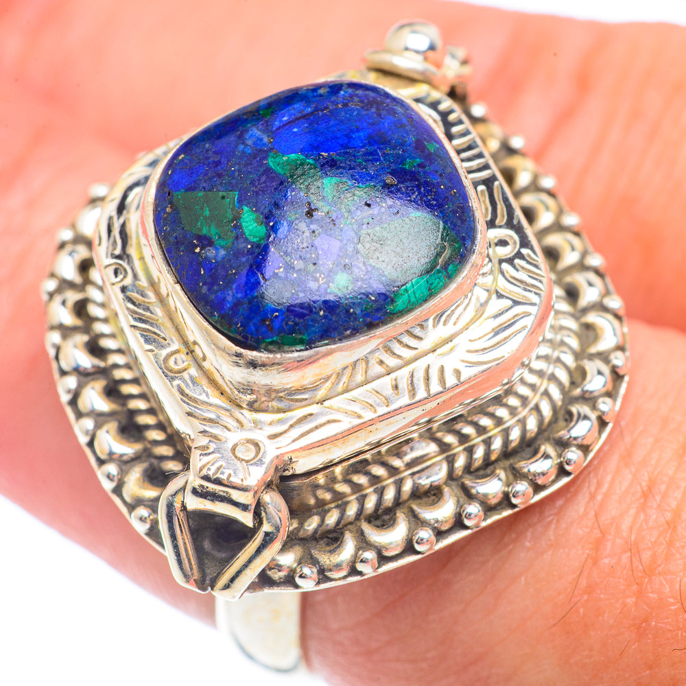 Azurite Rings handcrafted by Anasilvercos - RING71417