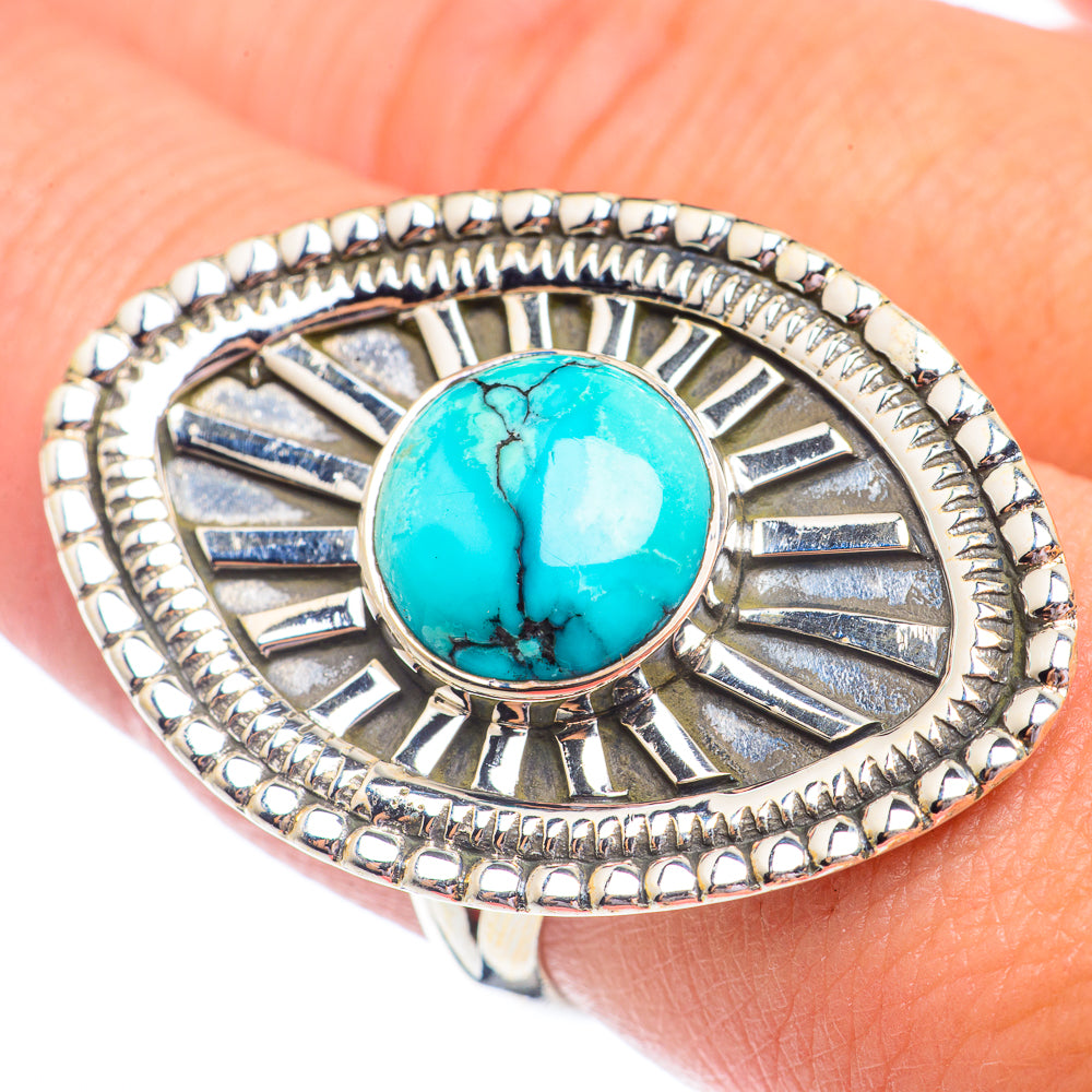 Larimar Rings handcrafted by Anasilvercos - RING71422