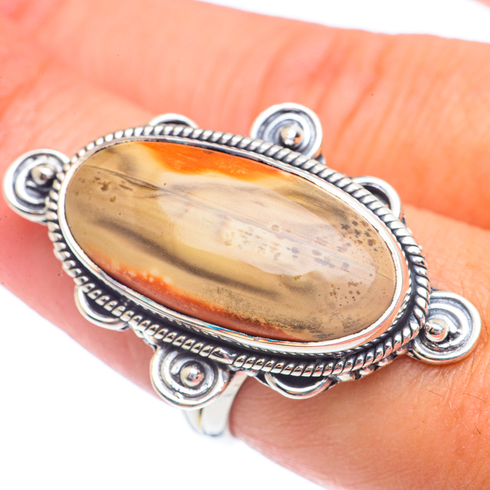 Willow Creek Jasper Rings handcrafted by Anasilvercos - RING71436