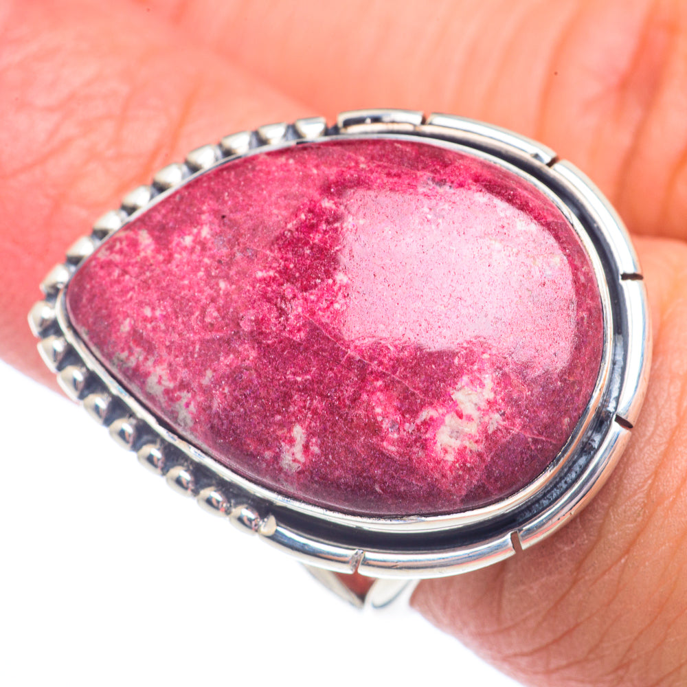 Thulite Rings handcrafted by Anasilvercos - RING71439