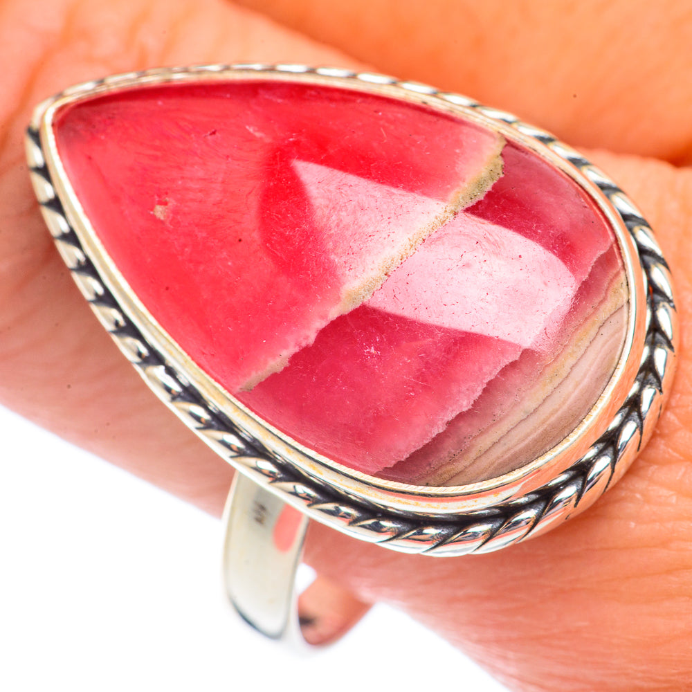 Rhodochrosite Rings handcrafted by Anasilvercos - RING71440