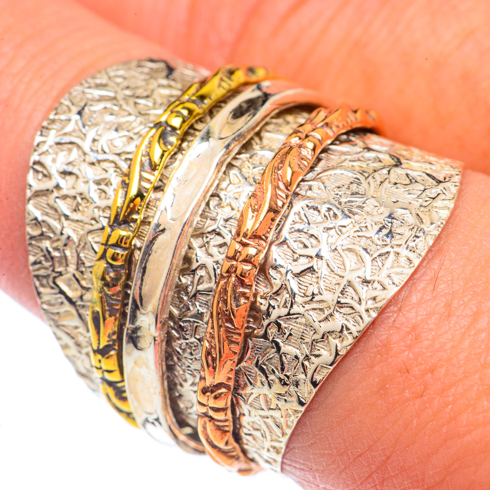 Meditation Spinner Rings handcrafted by Anasilvercos - RING71483