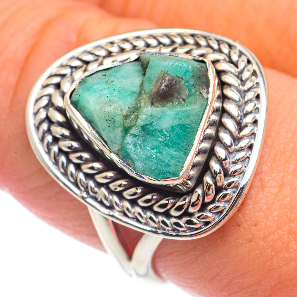 Peruvian Opal Rings handcrafted by Anasilvercos - RING71498