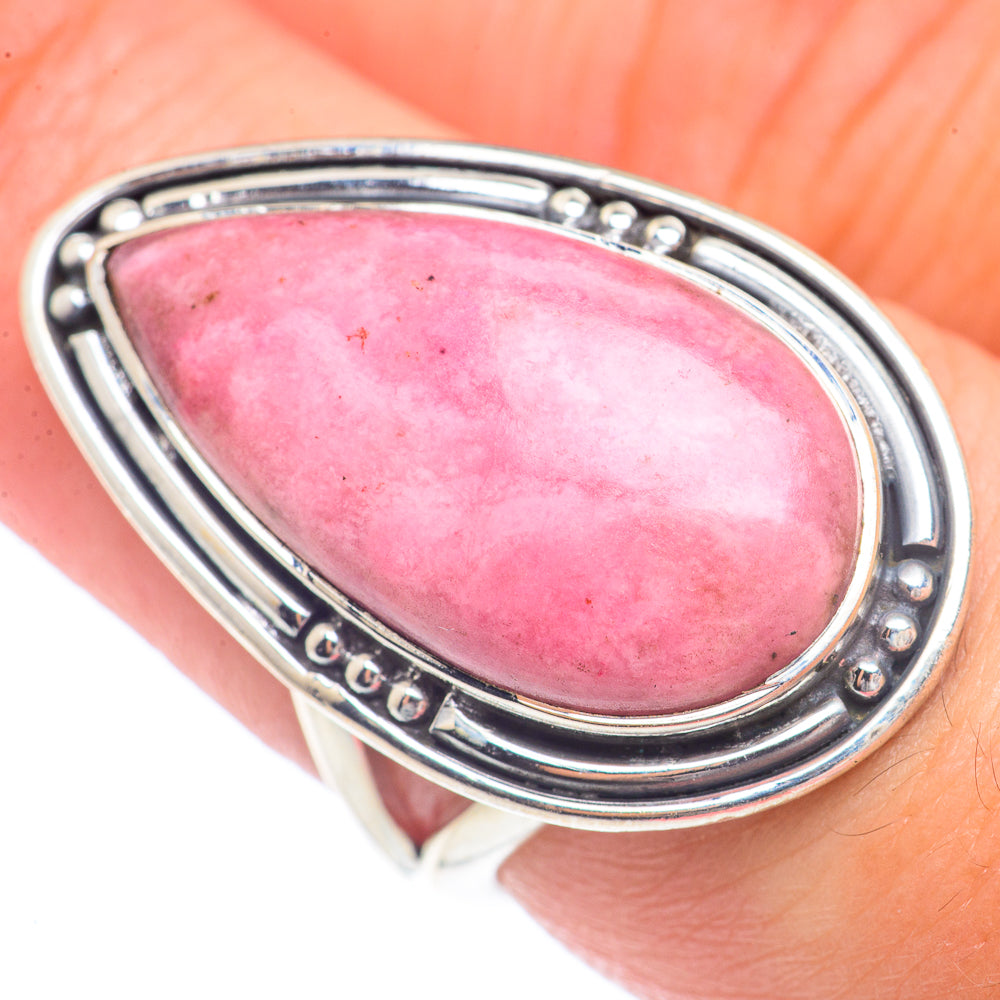 Pink Opal Rings handcrafted by Anasilvercos - RING71511