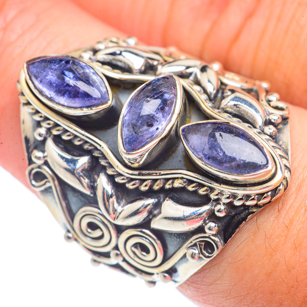 Tanzanite Rings handcrafted by Anasilvercos - RING71515