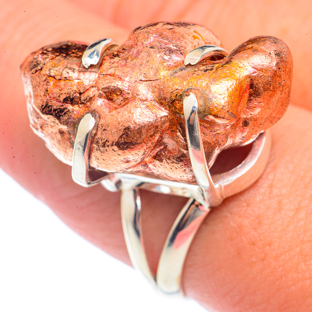 Splash Copper Rings handcrafted by Anasilvercos - RING71517