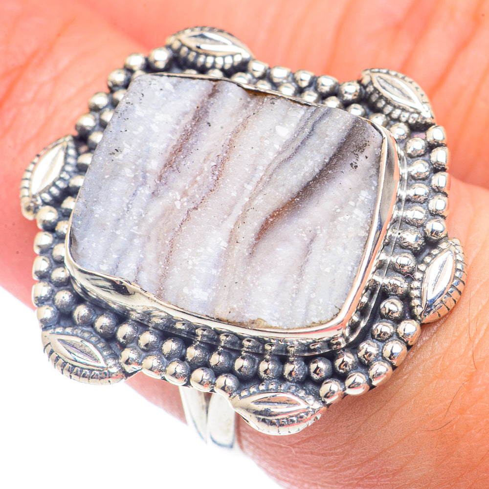 Desert Druzy Rings handcrafted by Anasilvercos - RING71606