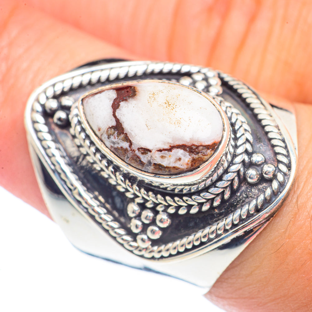 Peanut Wood Jasper Rings handcrafted by Anasilvercos - RING71621