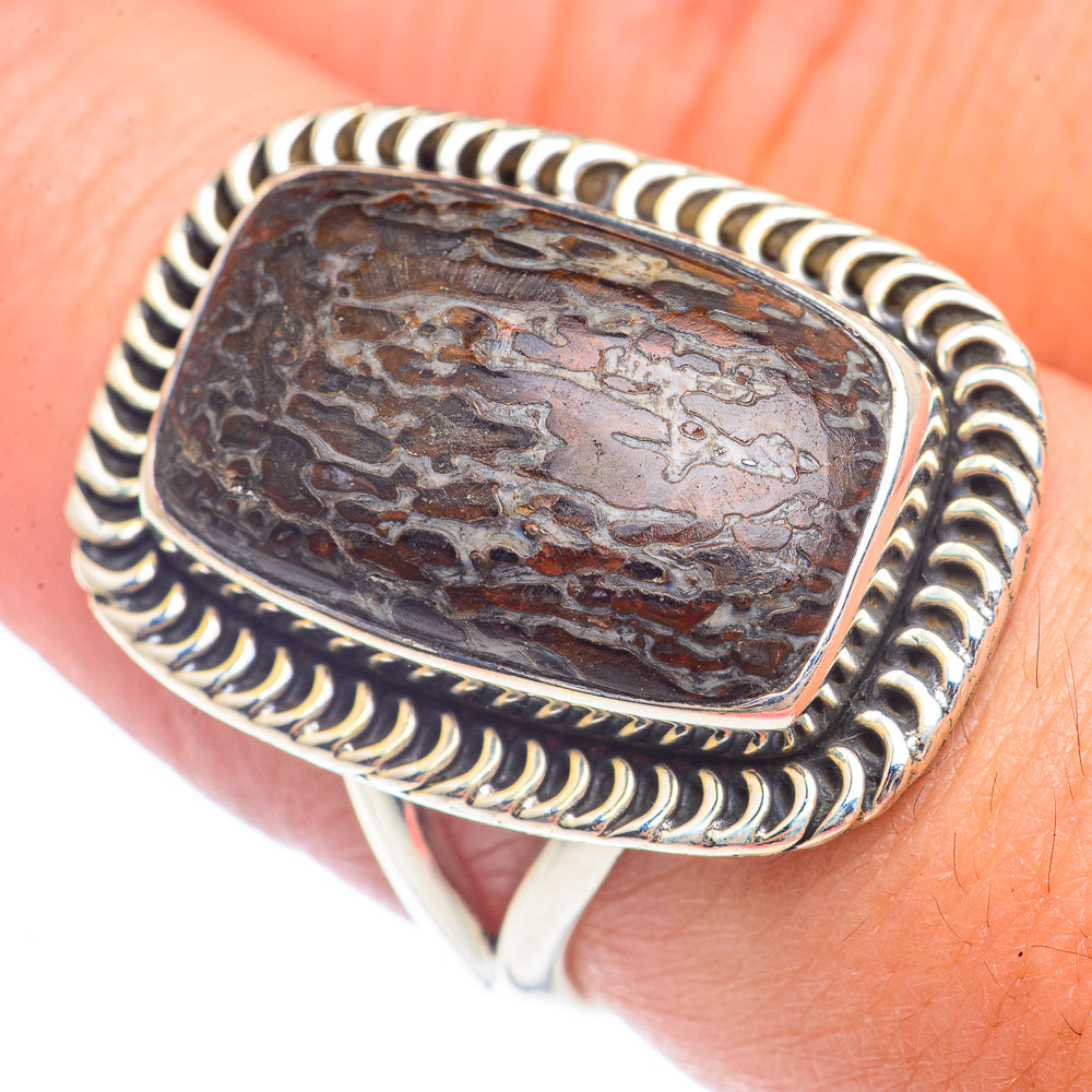 Dinosaur Bone Rings handcrafted by Anasilvercos - RING71624