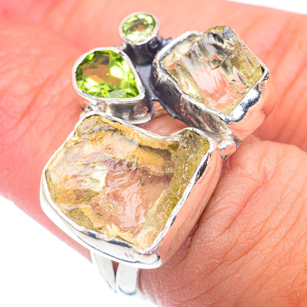 Herkimer Diamond Rings handcrafted by Anasilvercos - RING71626