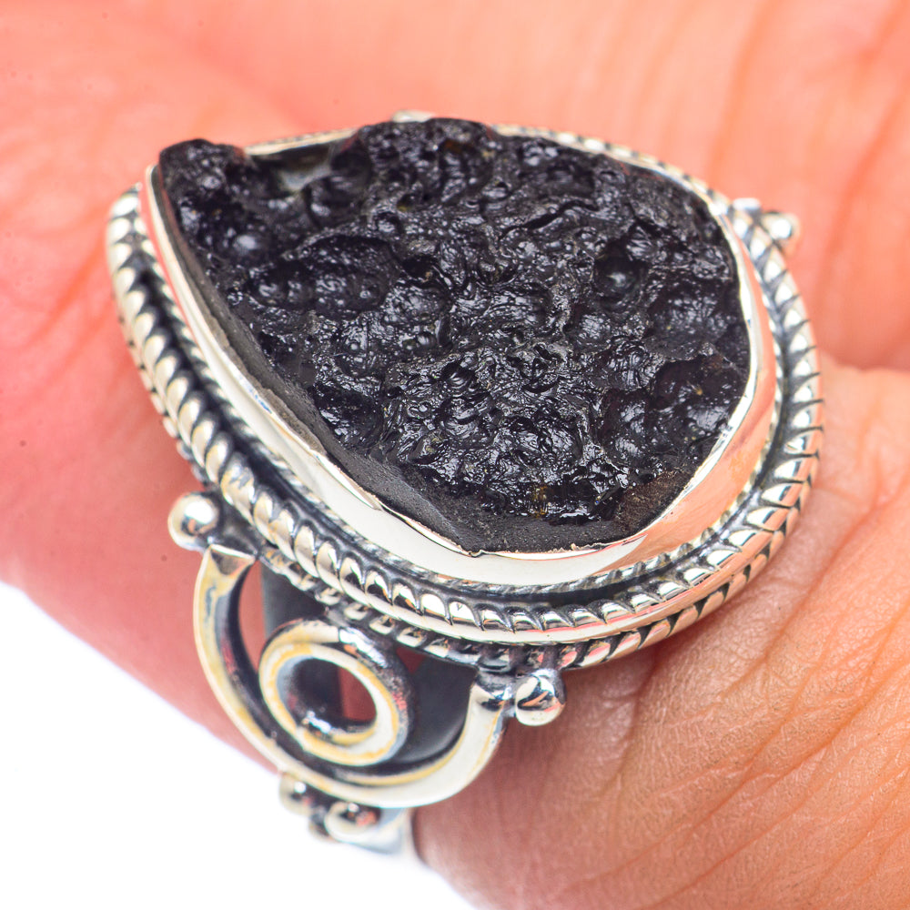 Tektite Rings handcrafted by Anasilvercos - RING71635