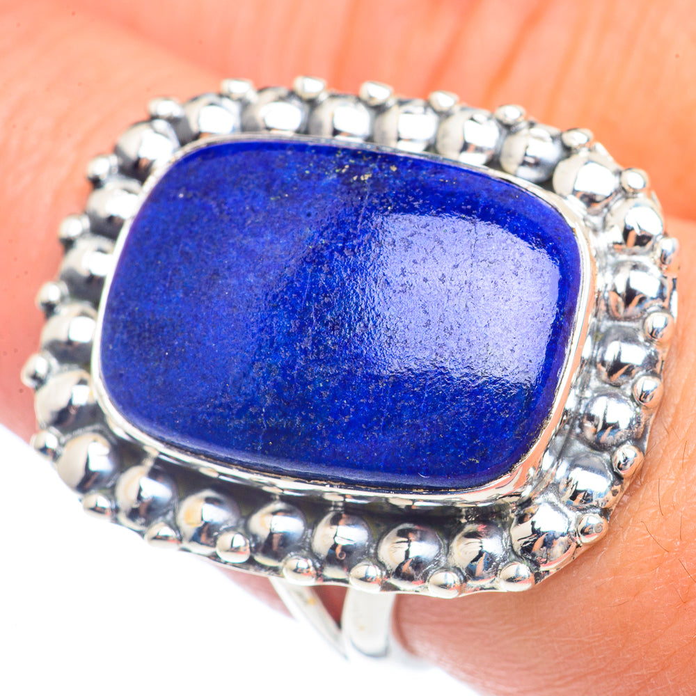 Lapis Lazuli Rings handcrafted by Anasilvercos - RING71645