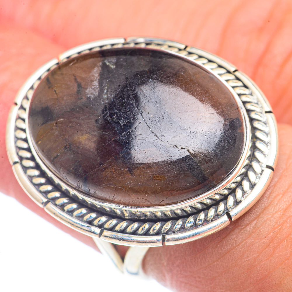 Chiastolite Rings handcrafted by Anasilvercos - RING71660