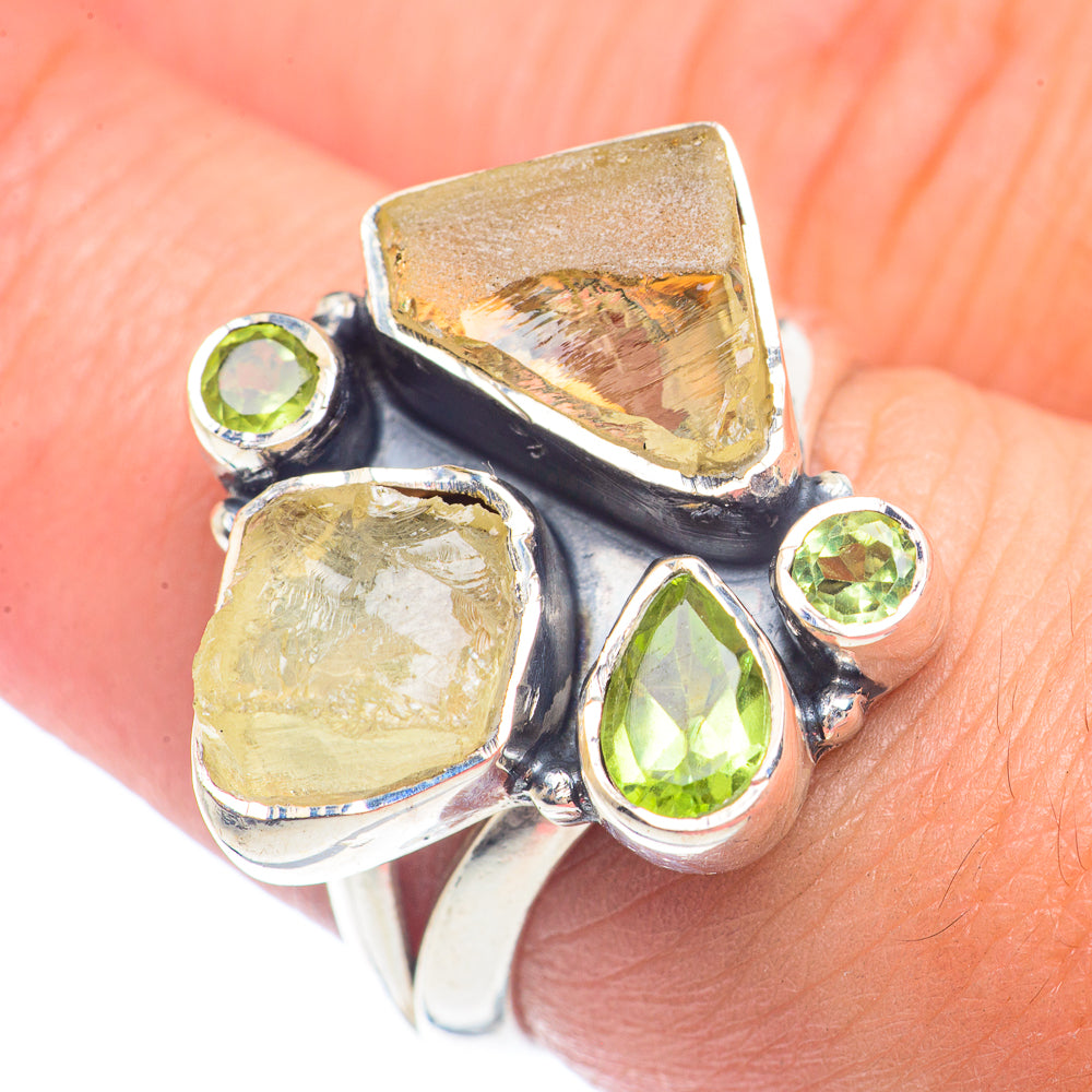 Citrine Rings handcrafted by Anasilvercos - RING71662