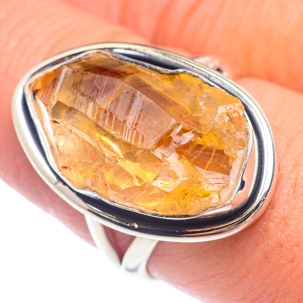 Citrine Rings handcrafted by Anasilvercos - RING71663