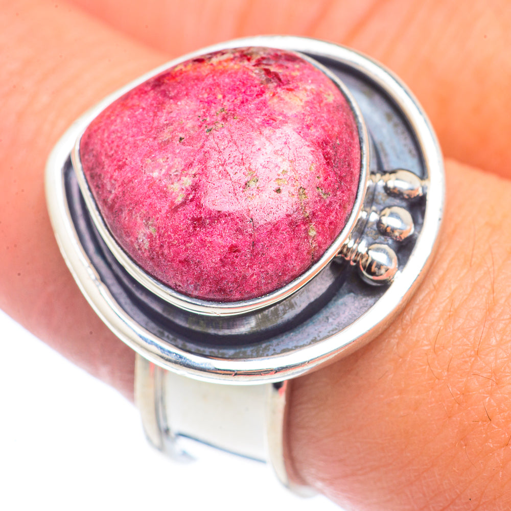 Thulite Rings handcrafted by Anasilvercos - RING71665