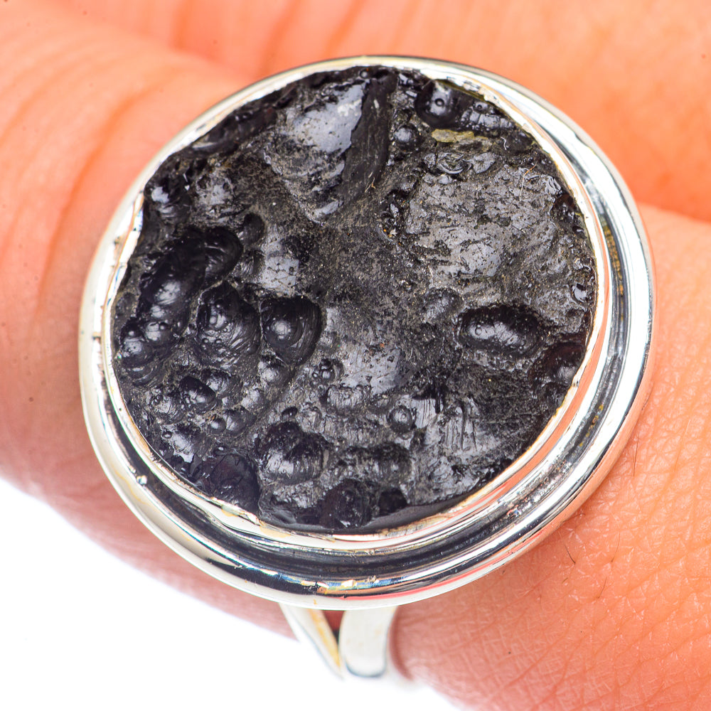Tektite Rings handcrafted by Anasilvercos - RING71671
