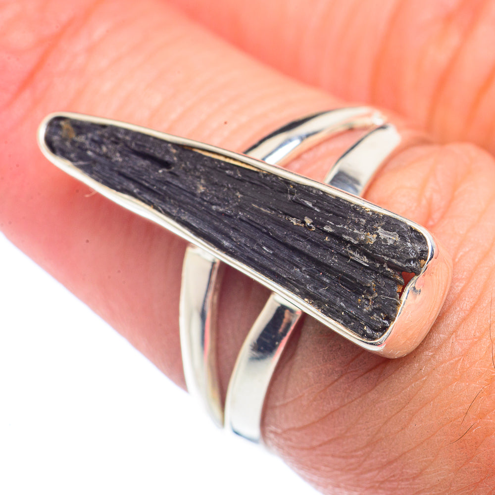 Black Tourmaline Rings handcrafted by Anasilvercos - RING71672