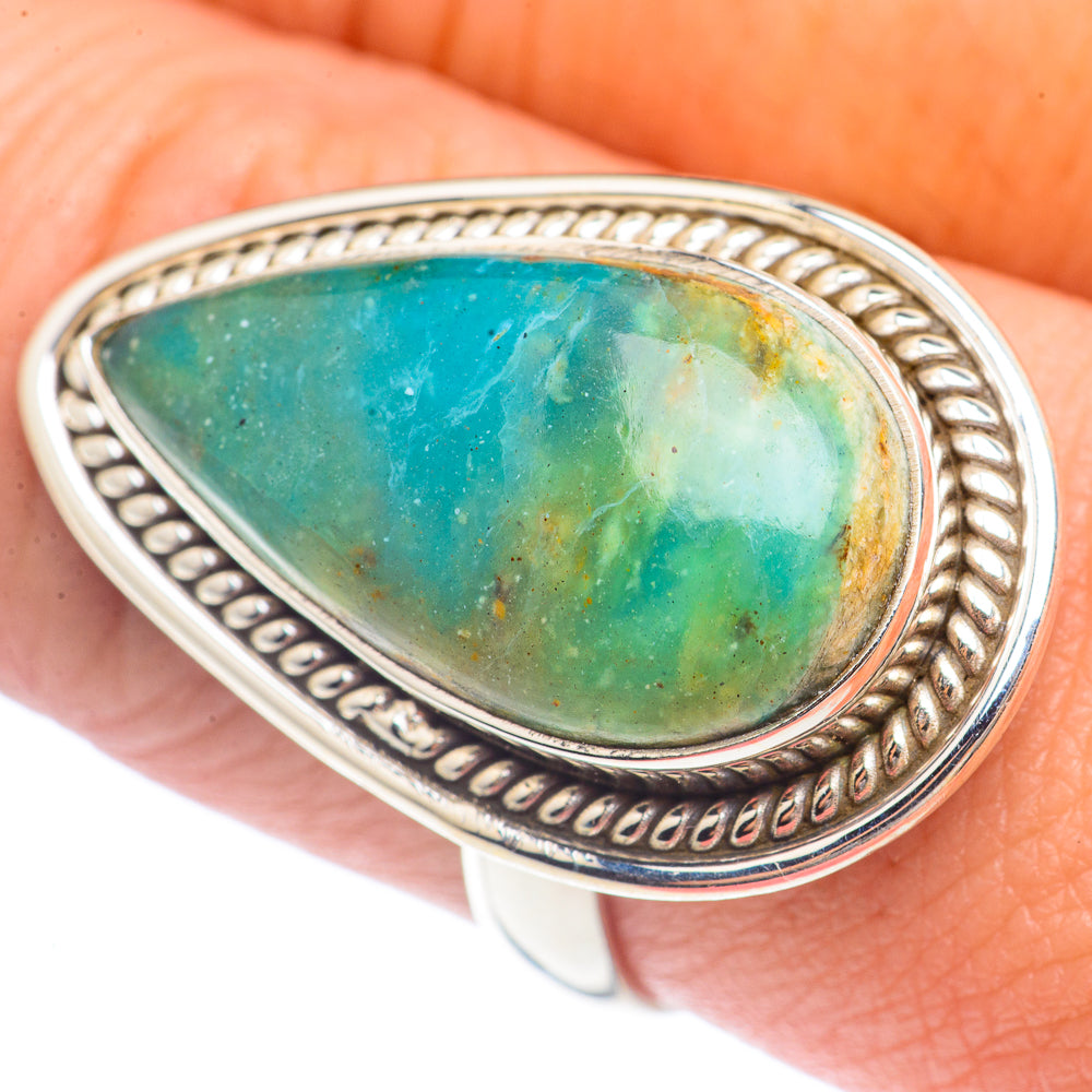 Peruvian Opal Rings handcrafted by Anasilvercos - RING71682