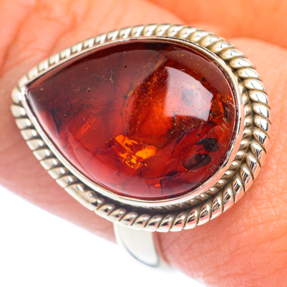 Baltic Amber Rings handcrafted by Anasilvercos - RING71700
